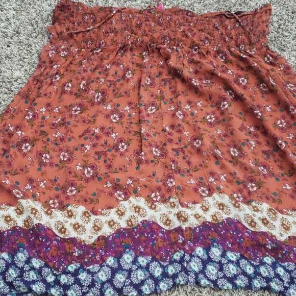 Pure energy floral coral dress size 4 - Picture 3 of 6